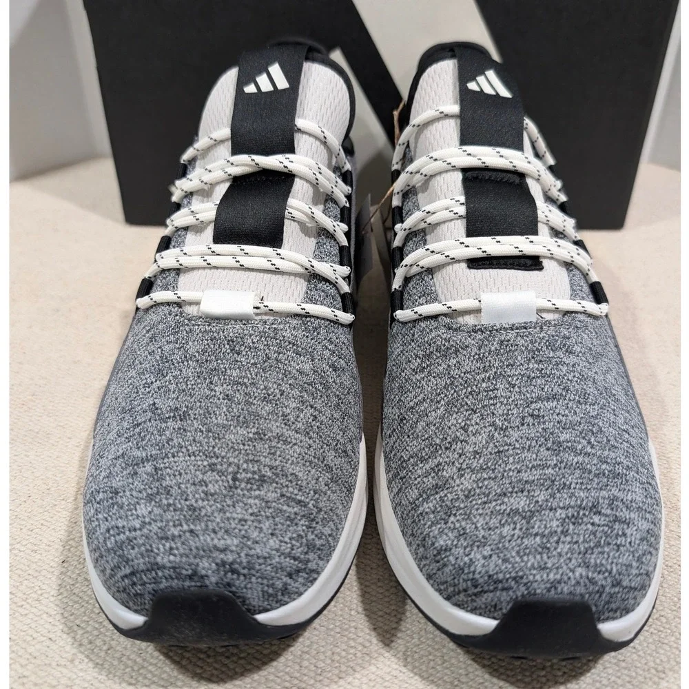 Adidas Lite Racer Adapt 8.0 Wide Mens Shoes Grey Black KJ5076 Size 11 NIB